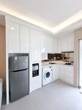 Dijual Apartemen Mediterania garden 2 Sudah Renovasi Lantai Tinggi