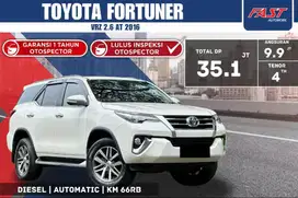 TOYOTA FORTUNER VRZ 2016 2.4 AT LOW KM.66RB & PAJAK PANJANG #F6ST