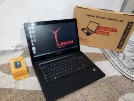 Di jual laptop Lenovo slim G40, A8 gen 7, ram 8, normal