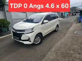 TDP 0 Angs Termurah Grand Avanza G 2021 Matic Putih Low Km Like New