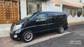 Nissan Elgrand 2008 E51 Bensin 2500cc Black Kalideres Jakarta barat