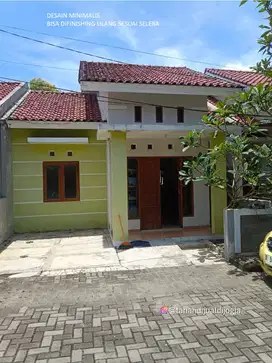 Rumah Siap Huni dekat Museum Cokelat Monggo di Bangunjiwo Bantul