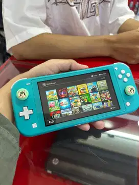 Nintendo Switch Lite 256gb Fullgame Fullset Mulus. Prod 2023.