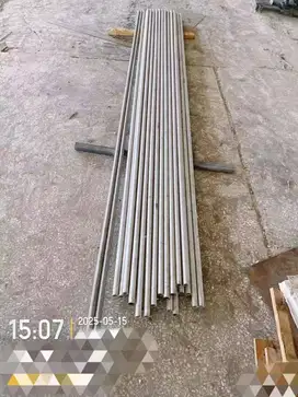 Jual Pipa Besi A179 & Stainless TP304 Meteran/Utuh Dia. 3/4 & 1 1/4