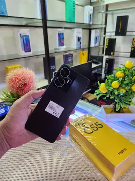 Realme C55 Ram 8+8/ 256Gb Fullset Mulus Ori 100% Like New Bergaransi