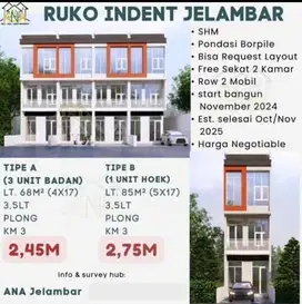 ANA RUMAH INDENT UK 4X17M DAN 5X17M DI JELAMBAR ra
