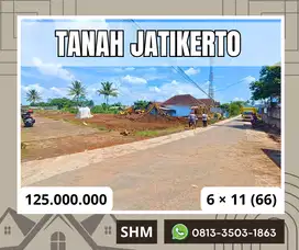 Dijual Tanah Jatikerto Kromengan Malang