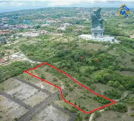Freehold/Jual Tanah Kavling Ungasan, View Ocean Bandara Dan GWK AT