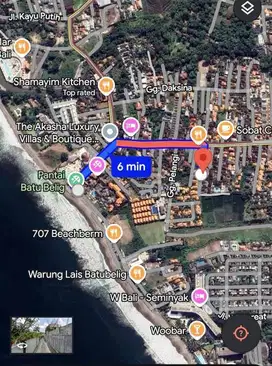 LAHAN PREMIUM 315 M2 HANYA BERJALAN KAKI KE PANTAI BATUBELIG - BALI