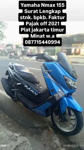Yamaha nmax 155 cc thn 2015