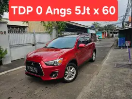 TDP 0 Angs Termurah Outlander Sport Px 2017 Matic Merah Low Km LikeNew