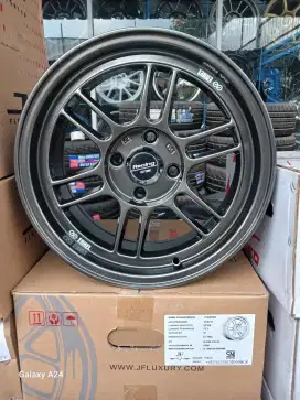 Enkei Rpf1 face 2 ring 15x7 pcd 4x100 ET 41 brio calya