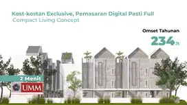 Investasi Properti Kost Dekat UMM Malang Full Furnished, Legalitas SHM