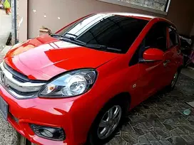 TDP Rendah -  Honda Brio Satya 1.2 E Bensin AT 2017 Merah TU