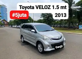 Toyota Avanza VELOZ Mt 2013 silver #5juta