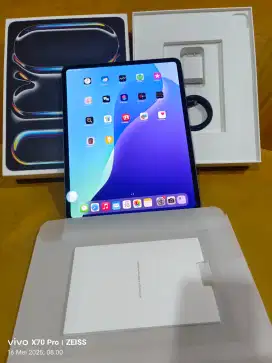 ipad pro M4 256gb wifi only 13-iNci mulus like new fullset original