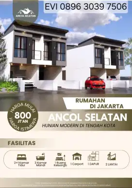Di Jual Rumah Mewah 2 lantai di Jalan Ancol Selatan 2 harga Promo