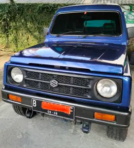 Jual Suzuki Jimny Katana GX1.0 manual 2002 biru tangan pertama terawat