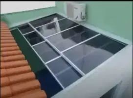 Kanopi atap transparan
