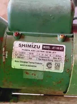 Pompa air shimizu