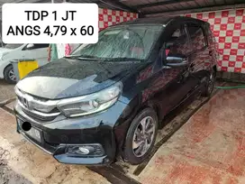 TDP Hanya 1 Juta Honda Mobilio 1.5 E AT 2021 Hitam