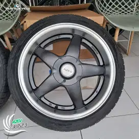 ️️Velg AZEV Ring 17 lebar 7,5 
pcd. 4x100/114 et.38 Ban Champiro 205
