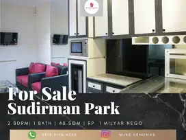 Dijual Apartement Sudirman Park 2 BR Furnished Baru Tower A