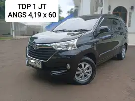 TDP Hanya 1 Juta Toyota Avanza 1.3 E AT 2018 Hitam