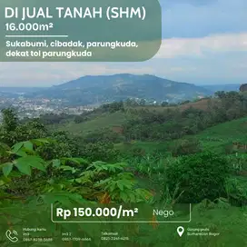 Dijual Tanah 50 Ha SHM – Cibadak, Bisa Ambil per 10 Ha-Harga 150(Nego)