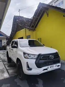 Hilux E dobel cabin asli jateng