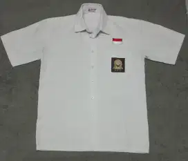 Kemeja seragam sekolah SMA preloved