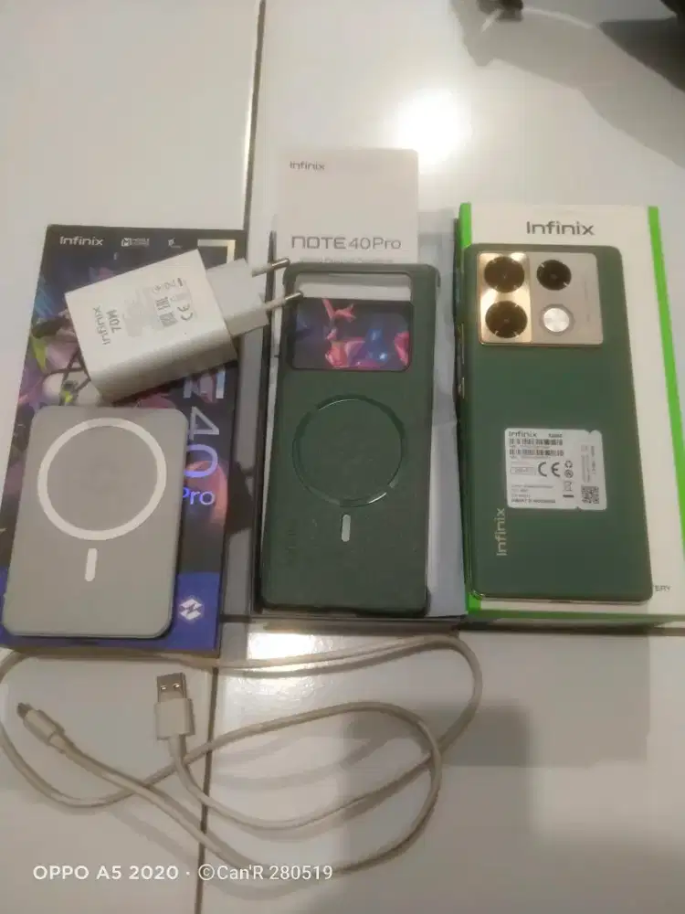 Infinix note 40 pro 4G Fullset mulus