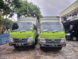 HINO DUTRO 110 SD LONG ENGKEL 4BAN 2016 BOX DYNA ELF  COL bok canter