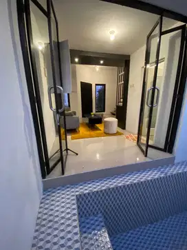 Hunian villa 2lantai private pool harga murah