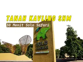 Dijual Tanah SHM Solo Barat, Cocok Bangun Rumah Sendiri