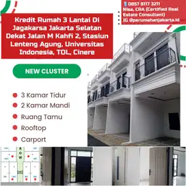 Jual Rumah KPR Di Jagakarsa Jaksel Dekat Jl M Kahfi 2 Stasiun Lenteng