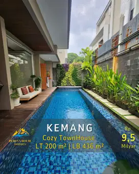 COZY HOUSE DESIGN DALAM TOWNHOUSE KEMANG JAK-SEL