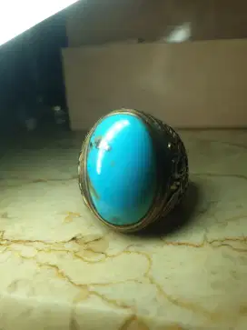 Perusahaan Persi Fancy Lawas Kolektor Ring Perak Tebal