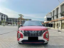 (KM 1 RB Perak) Hyundai Creta Prime Merah Two-tone 2022 LIKE NEW ANTIK