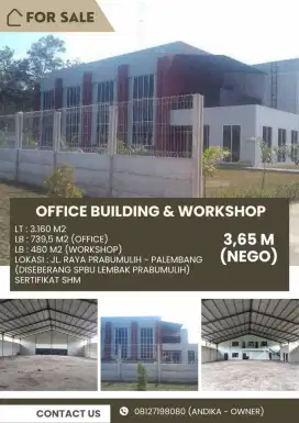 Kantor dan Gudang dekat Kantor walikota pRabumulih