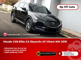 Mazda CX-8 CX8 CX 8 Elite 2.5 Skyactiv AT Hitam 2019/2020