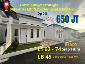 Rumah Strategis Mewah Siap HuniDekat Ke Lrt Harjamukti Cimanggis Depok
