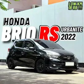 Honda BRIO RS CVT URBANITE  2022 Kondisi Sangat ISTIMEWA Siap PAKAI