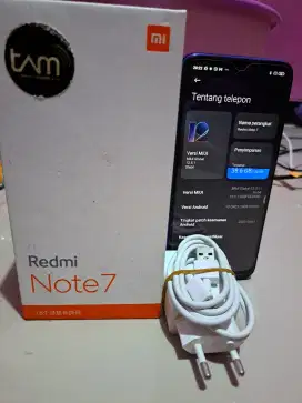Redmi note 7 4/128GB SECOND LIKE NEW FULLSET ORIGINAL
