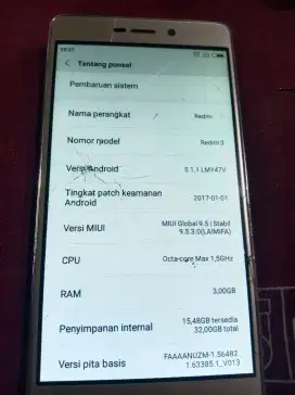 REDMI 3 RAM 3GB 32GB