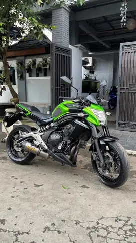 Kawasaki ER6N 2012 Pemakaian 2013 Green Metallic 650CC 2 cylinder