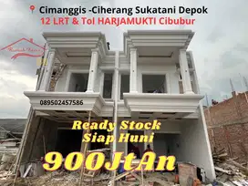 Rumah Mewah Murah 2 Lantai Ready Strategis Dekat Tol Lrt Harjamukti
