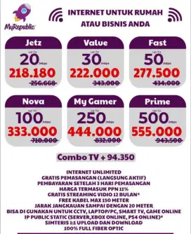 Pasang wifi gratis pasang
