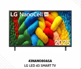 SMART TV UHD LG 43NANO80ASA NANO CELL