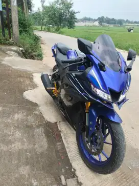 Yamaha YZF R15 biru 2019